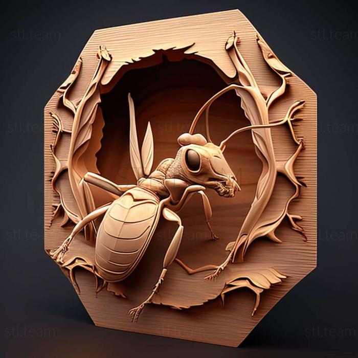 3D модель Camponotus minimus (STL)